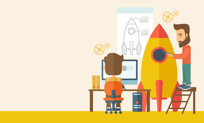 Two man for start up business