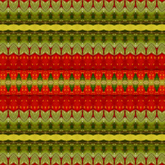 strawberry pattern background