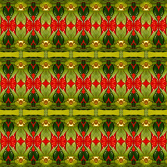 strawberry pattern background