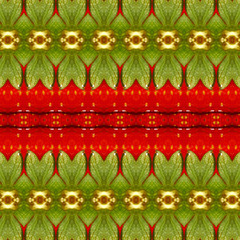 strawberry pattern background
