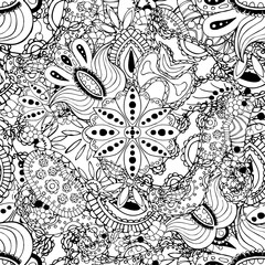 decorative seamless pattern