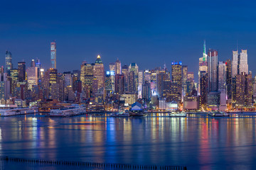 Fototapeta premium Nowy Jork z drapaczami chmur