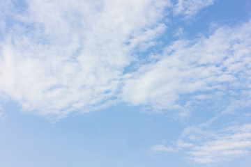 Bright blue skies and bright sun