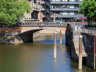 Naklejka premium Trostbrücke Hamburg