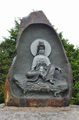 Guan Yin Statue in Wowoojongsa temple ,South Korea
