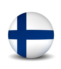 Fototapeta premium Finland Flag