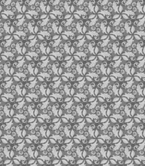 Damask Vector Orient Pattern