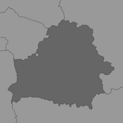 Weißrussland - Karte & Nachbarländer
