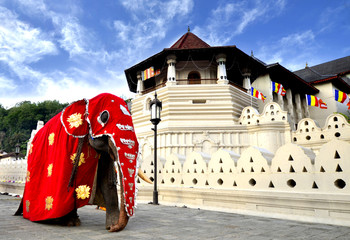 Temple of the tooth of Buddha, Kandy, SriLanka