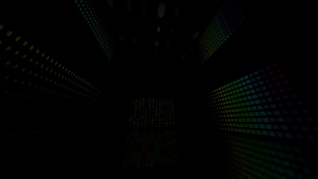 Different Led light virtual studio art