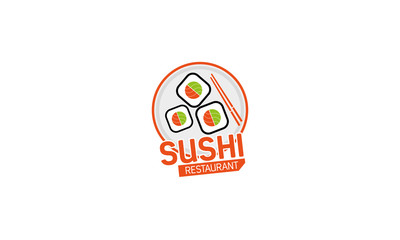 Logo design sushi restaurant