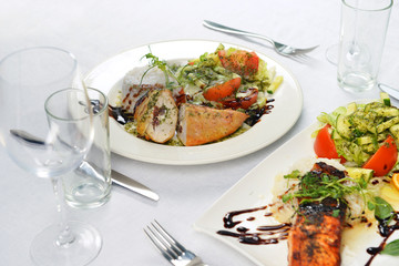 meat and fish snacks