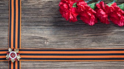 The St. George's ribbon and medal of Great Patriotic War