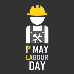 May 1st Labor (labour) day- vector illustration of international