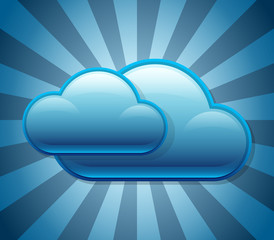 Clouds vector illustration