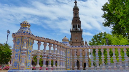 Plaza de Espana &agrave; S&eacute;ville