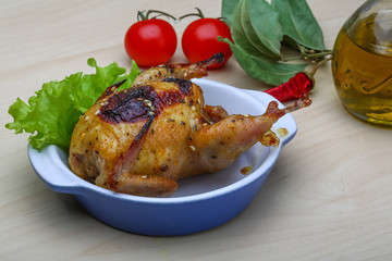 Roasted Quail
