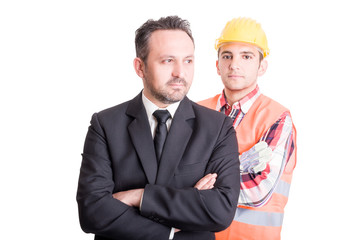 Business man and builder