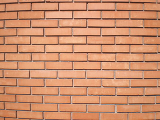 Orange brick Wall