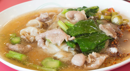 Seafood and Noodles  Rad Na delicious tradition thailand food