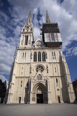 Obraz premium zagreb cathedral