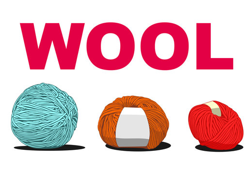 Ball Of Wool Sign Illustration