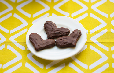 Heart  baked cookies