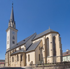 Fototapeta na wymiar Hauptpfarrkirche St. Jakob in Villach / Kärnten / Österreich