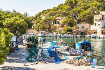 Mediterrane Küste - Fischereihafen, Cala Figuera, Mallorca 3840