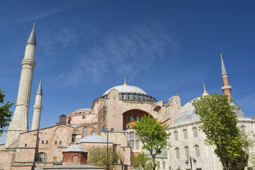 Fototapeta na wymiar Hagia Sophia, Istanbul, Turkey