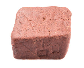 A block of traditionally made shrimp paste