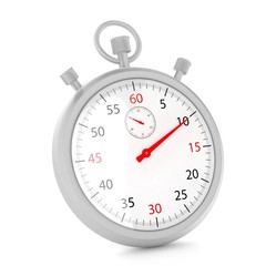 stopwatch 3d illustration