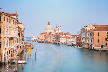 Grand Canal and Santa Maria della Salute in Venice, Italy