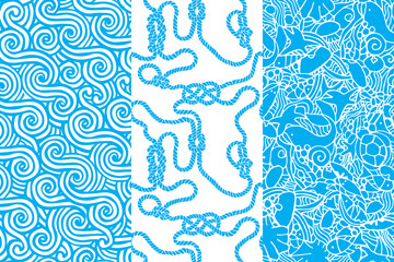 Marine seamless texture