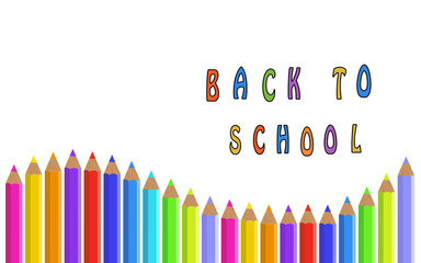 Vector Back ground for Back to School.