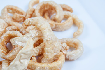 Pork snack,Pork rind, Pork scratchings, Pork crackling appetizer