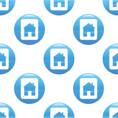 Card with house sign pattern