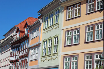 Bad Langensalza: Bürgerhäuser in Altstadt (Thüringen)