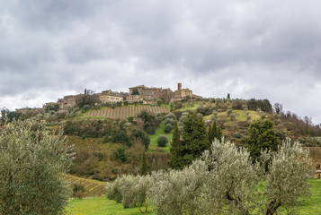 Fototapeta na wymiar landscape of Tuscany, Italy