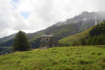 Fototapeta na wymiar Valley of By, Luigi Einaudi's house