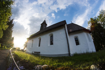 Obraz premium Kircherl im Sonnenschein 