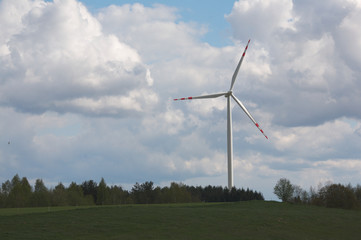 wind turbine landscape