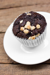 Chocolate muffin.