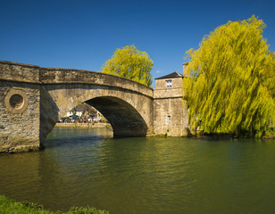 Halfpenny Bridge over the River Thames at Lechlade