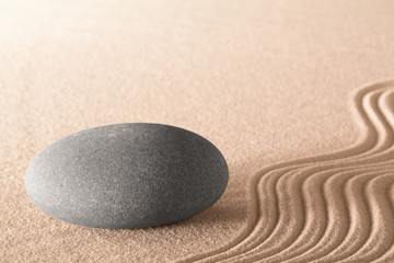 Fototapeta na wymiar spiritual zen stone