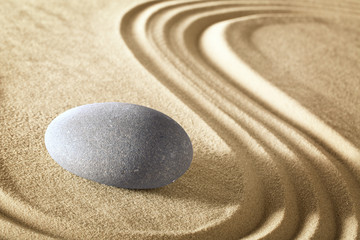 Fototapeta na wymiar zen meditation stone garden