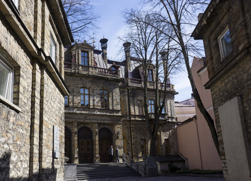 The historical building of the Academy of Sciences of Estonia