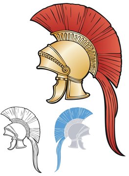 Greco-Roman helmet