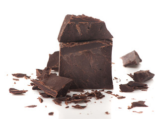 Pieces dark chocolate