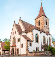 Fototapeta na wymiar Kirche Eltersdorf II
